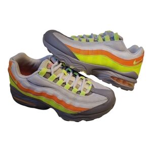 Nike Airmax 95 GS Vast Grey Volt boys 6.5y